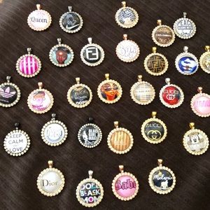 Handmade tray charms 1’